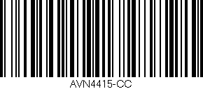 Código de barras (EAN, GTIN, SKU, ISBN): 'AVN4415-CC'
