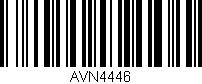 Código de barras (EAN, GTIN, SKU, ISBN): 'AVN4446'