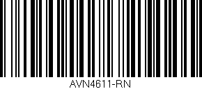 Código de barras (EAN, GTIN, SKU, ISBN): 'AVN4611-RN'