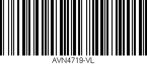 Código de barras (EAN, GTIN, SKU, ISBN): 'AVN4719-VL'