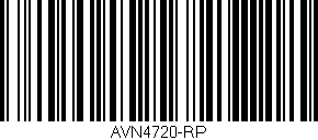 Código de barras (EAN, GTIN, SKU, ISBN): 'AVN4720-RP'