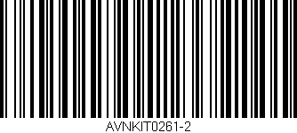 Código de barras (EAN, GTIN, SKU, ISBN): 'AVNKIT0261-2'