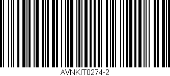 Código de barras (EAN, GTIN, SKU, ISBN): 'AVNKIT0274-2'