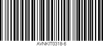 Código de barras (EAN, GTIN, SKU, ISBN): 'AVNKIT0318-6'