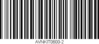 Código de barras (EAN, GTIN, SKU, ISBN): 'AVNKIT0600-2'