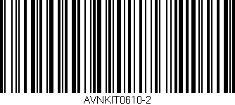 Código de barras (EAN, GTIN, SKU, ISBN): 'AVNKIT0610-2'