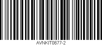 Código de barras (EAN, GTIN, SKU, ISBN): 'AVNKIT0677-2'