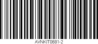 Código de barras (EAN, GTIN, SKU, ISBN): 'AVNKIT0681-2'