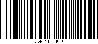 Código de barras (EAN, GTIN, SKU, ISBN): 'AVNKIT0889-2'