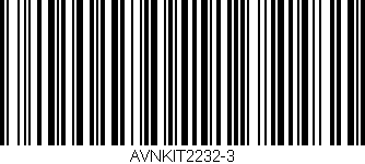 Código de barras (EAN, GTIN, SKU, ISBN): 'AVNKIT2232-3'
