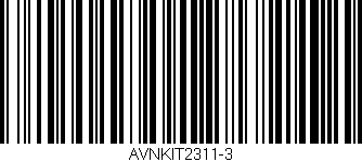 Código de barras (EAN, GTIN, SKU, ISBN): 'AVNKIT2311-3'