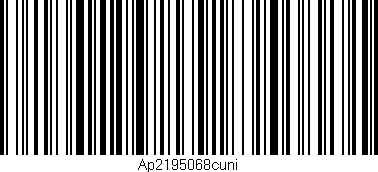 Código de barras (EAN, GTIN, SKU, ISBN): 'Ap2195068cuni'