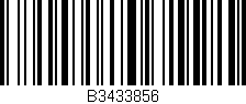 Código de barras (EAN, GTIN, SKU, ISBN): 'B3433856'