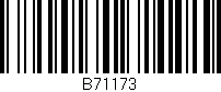 Código de barras (EAN, GTIN, SKU, ISBN): 'B71173'