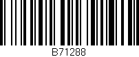 Código de barras (EAN, GTIN, SKU, ISBN): 'B71288'