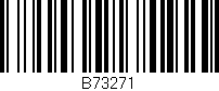 Código de barras (EAN, GTIN, SKU, ISBN): 'B73271'