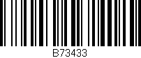 Código de barras (EAN, GTIN, SKU, ISBN): 'B73433'