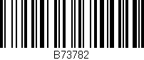 Código de barras (EAN, GTIN, SKU, ISBN): 'B73782'