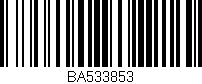 Código de barras (EAN, GTIN, SKU, ISBN): 'BA533853'
