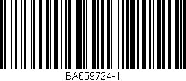 Código de barras (EAN, GTIN, SKU, ISBN): 'BA659724-1'