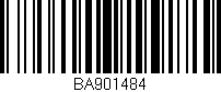 Código de barras (EAN, GTIN, SKU, ISBN): 'BA901484'