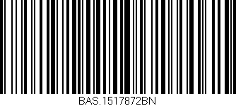 Código de barras (EAN, GTIN, SKU, ISBN): 'BAS.1517872BN'