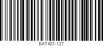 Código de barras (EAN, GTIN, SKU, ISBN): 'BAT401-127'
