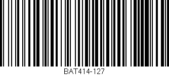 Código de barras (EAN, GTIN, SKU, ISBN): 'BAT414-127'