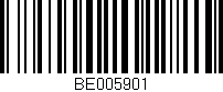Código de barras (EAN, GTIN, SKU, ISBN): 'BE005901'