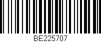 Código de barras (EAN, GTIN, SKU, ISBN): 'BE225707'
