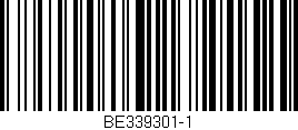 Código de barras (EAN, GTIN, SKU, ISBN): 'BE339301-1'