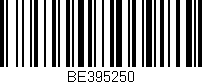 Código de barras (EAN, GTIN, SKU, ISBN): 'BE395250'