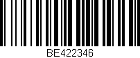 Código de barras (EAN, GTIN, SKU, ISBN): 'BE422346'