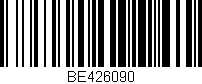 Código de barras (EAN, GTIN, SKU, ISBN): 'BE426090'