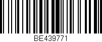 Código de barras (EAN, GTIN, SKU, ISBN): 'BE439771'