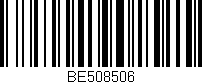 Código de barras (EAN, GTIN, SKU, ISBN): 'BE508506'