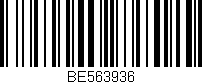Código de barras (EAN, GTIN, SKU, ISBN): 'BE563936'