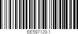 Código de barras (EAN, GTIN, SKU, ISBN): 'BE597120-1'