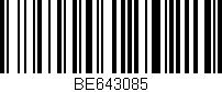 Código de barras (EAN, GTIN, SKU, ISBN): 'BE643085'