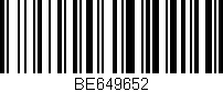 Código de barras (EAN, GTIN, SKU, ISBN): 'BE649652'