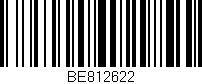 Código de barras (EAN, GTIN, SKU, ISBN): 'BE812622'