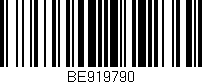 Código de barras (EAN, GTIN, SKU, ISBN): 'BE919790'