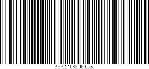Código de barras (EAN, GTIN, SKU, ISBN): 'BER.21069.08-bege'