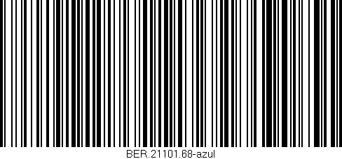 Código de barras (EAN, GTIN, SKU, ISBN): 'BER.21101.68-azul'