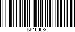 Código de barras (EAN, GTIN, SKU, ISBN): 'BF10006A'