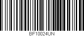 Código de barras (EAN, GTIN, SKU, ISBN): 'BF10024UN'