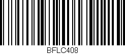 Código de barras (EAN, GTIN, SKU, ISBN): 'BFLC408'