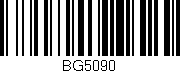 Código de barras (EAN, GTIN, SKU, ISBN): 'BG5090'
