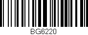 Código de barras (EAN, GTIN, SKU, ISBN): 'BG6220'