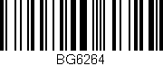 Código de barras (EAN, GTIN, SKU, ISBN): 'BG6264'